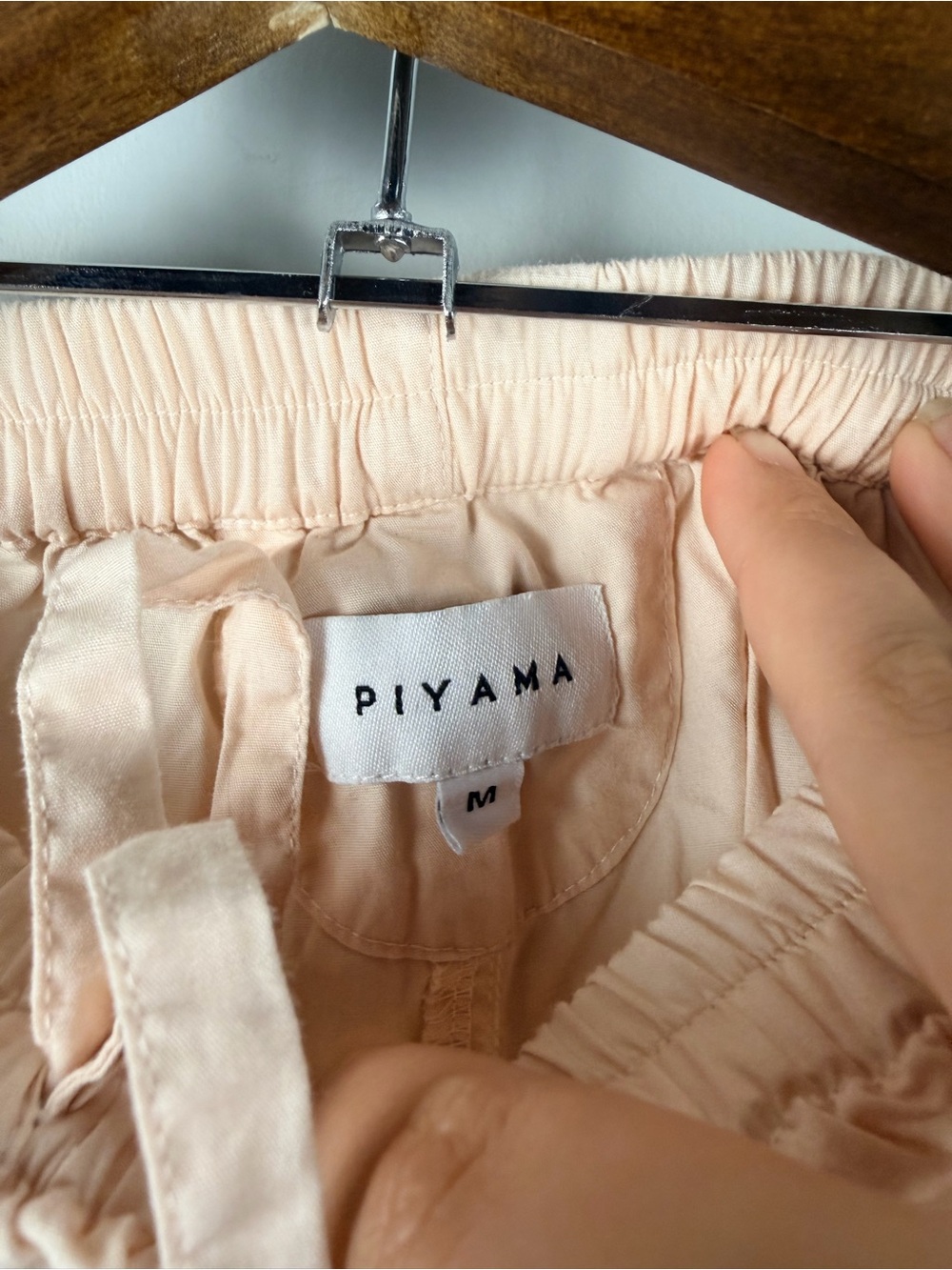 Piyama Nicolette Sleep Set - Cotton - Nude Pink Size medium - Picture 7 of 10